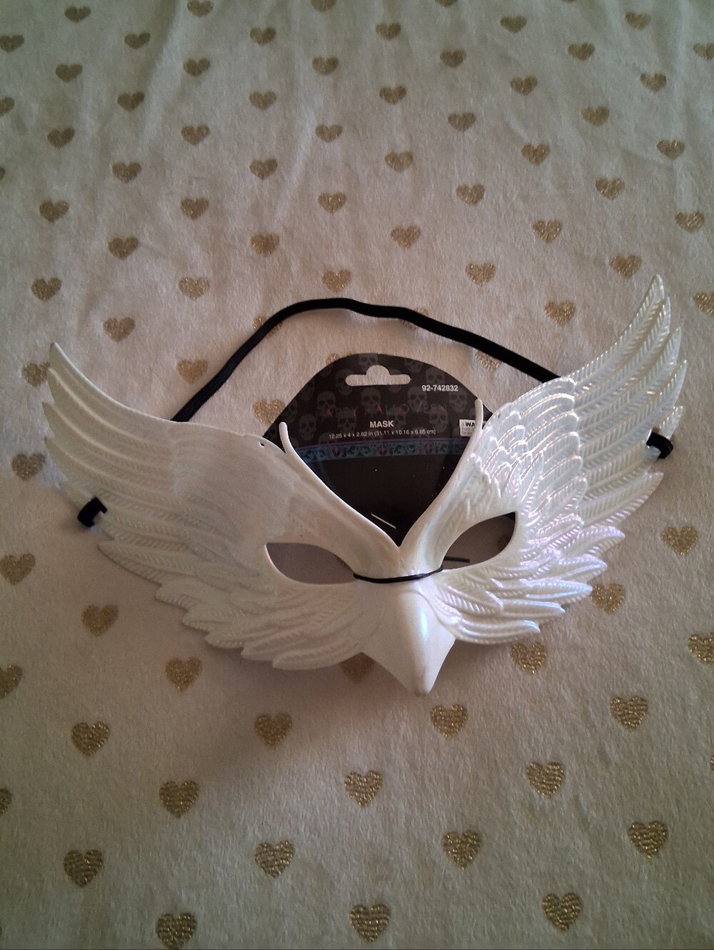 ✂️ *NWT* Momentum Brands White Winged Masquerade Mask